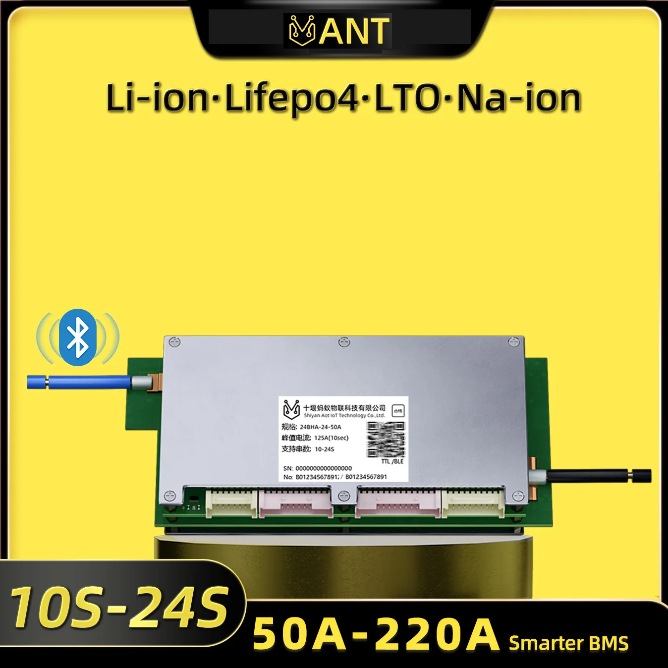 Ant BMS Smart 10S To 24S 550A  - Smart Bms 24S 200A Bluetooth Lifepo4 ulasan dan harga