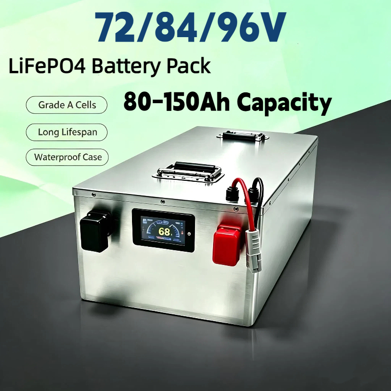 LIFEPO4 Battery Pack with BMS  - Lifepo4 72V 100Ah Battery Pack Ev ulasan dan harga