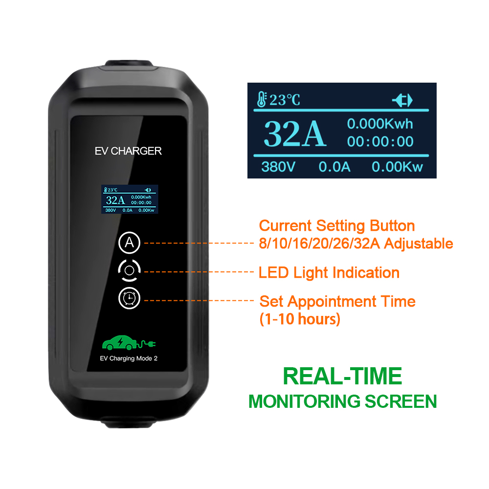EV Charger 22kw 3 Phase Type 2 - Ev Charger Type 2 22Kw 32A 3 Phase ulasan dan harga