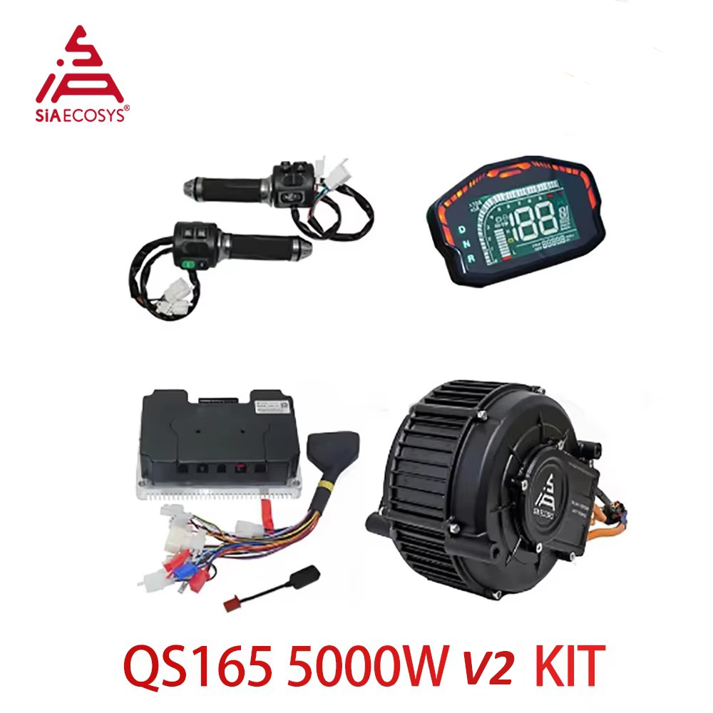 QS165 V2 5000W 72V Mid Drive M - Mid Drive Motor Kit 72V 5000W ulasan dan harga