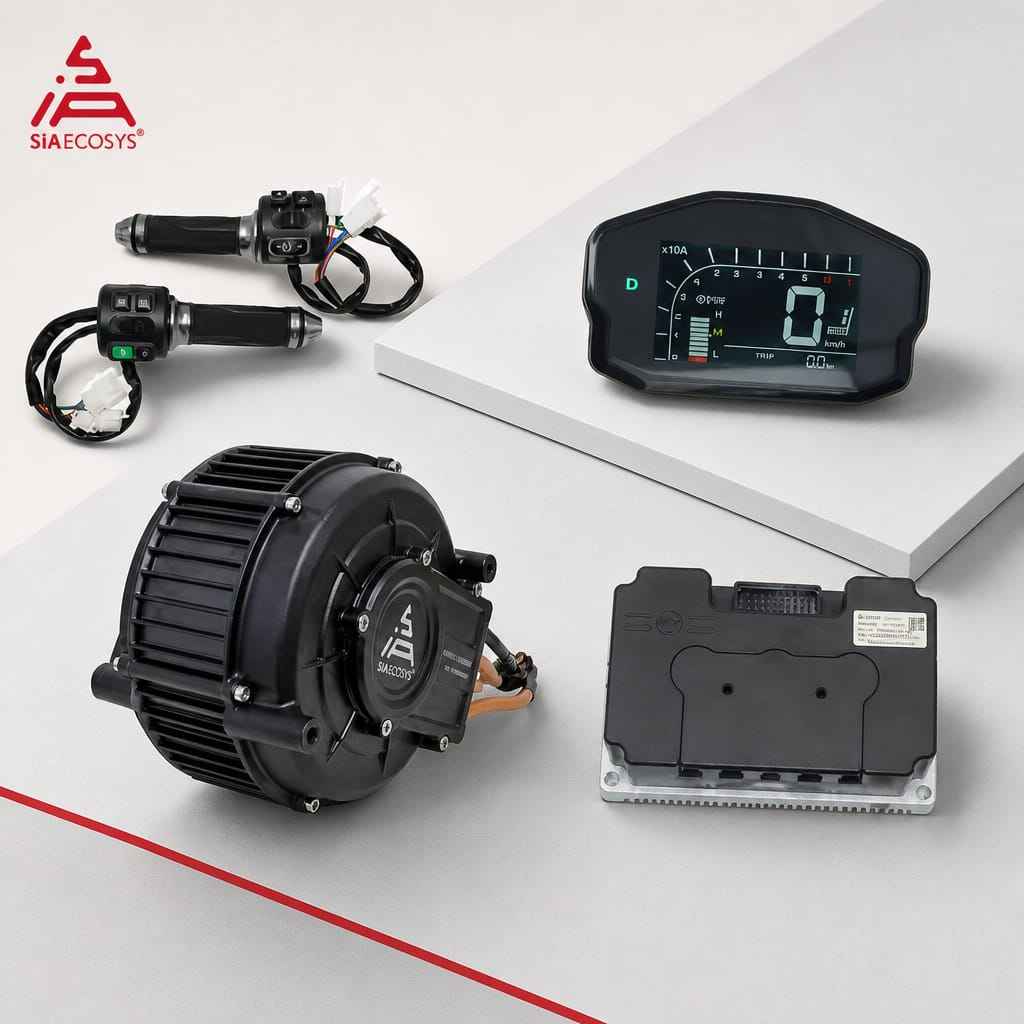 QSMOTOR QS165 V2 5000W 72V 35H - Mid Drive Motor Kit 72V 5000W ulasan dan harga
