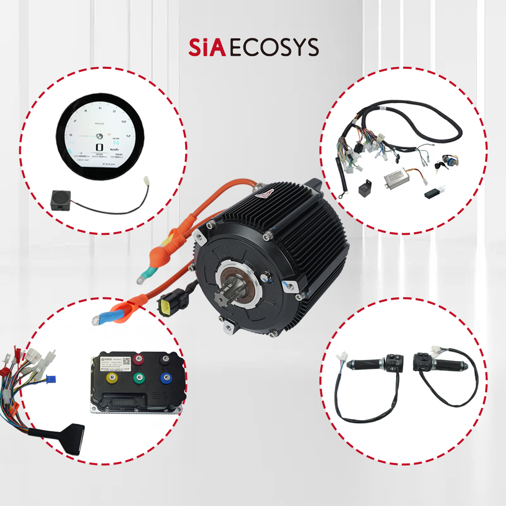 SiAECOSYS D133A-65 5000W 72V M - Mid Drive Motor Kit 72V 5000W ulasan dan harga