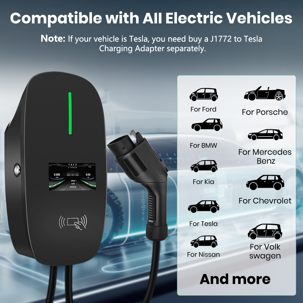 Junsun Level 2 EV Charger 48A  - J1772 Evse 32A Level 2 Charger ulasan dan harga