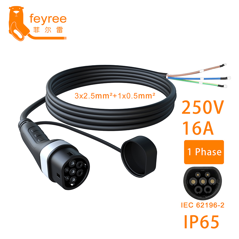 Feyree 3Phase for Electric Veh - Ev Charger Type 2 22Kw 32A 3 Phase ulasan dan harga