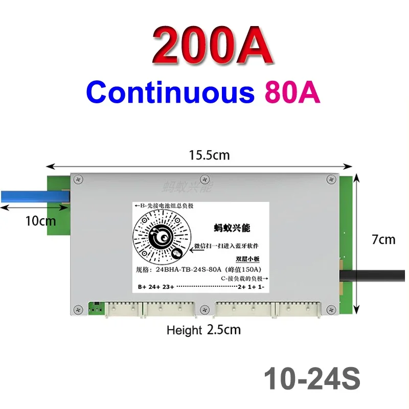 Ant Smart BMS Bluetooth Balanc - Smart Bms 24S 200A Bluetooth Lifepo4 ulasan dan harga
