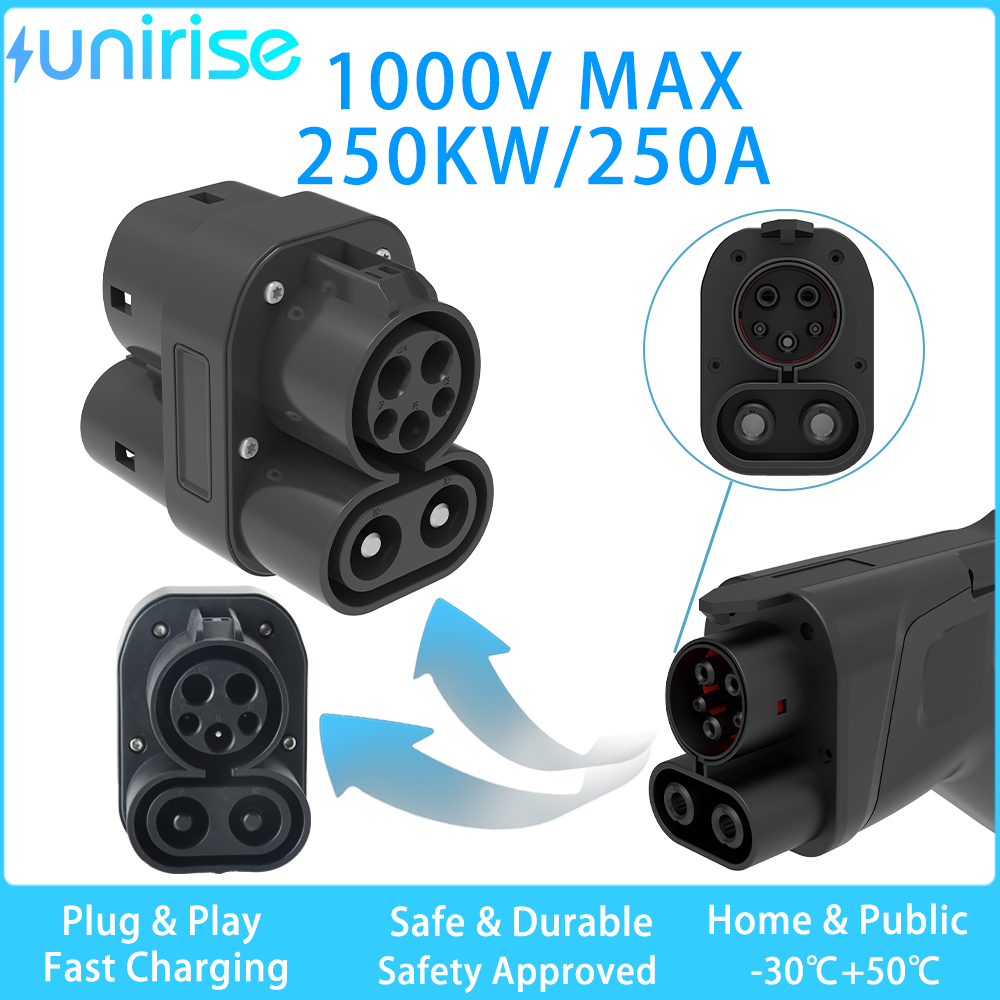 EV Charger Adapter CCS1 to CCS - Ccs2 Fast Charging Socket 250A ulasan dan harga