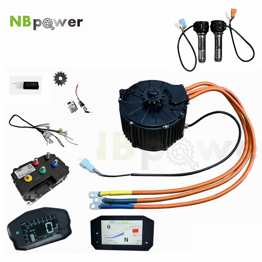 QSMotor 50H 10000W QS165 Mid d - Fardriver Nd72850 Controller ulasan dan harga
